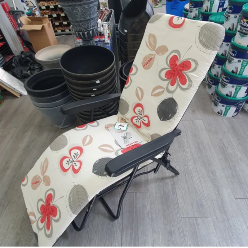 Cushioned Sun Lounger