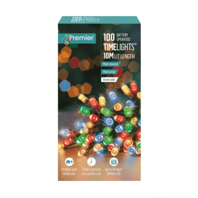 Christmas Lights 100 LED Timelights