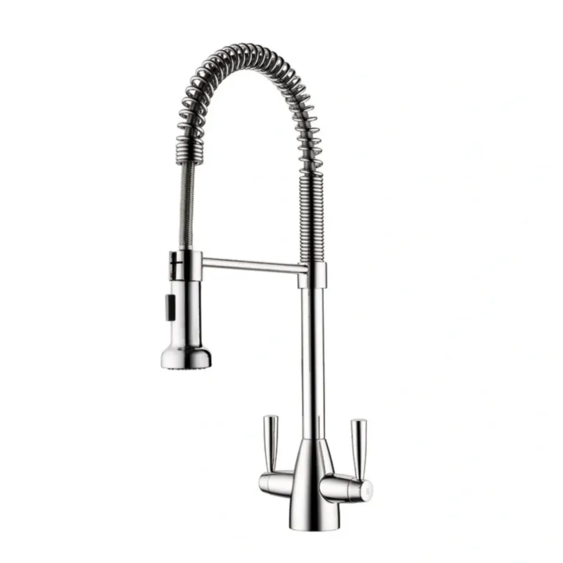 Clearwater Tutti Pro Twin Lever Kitchen Mixer Tap