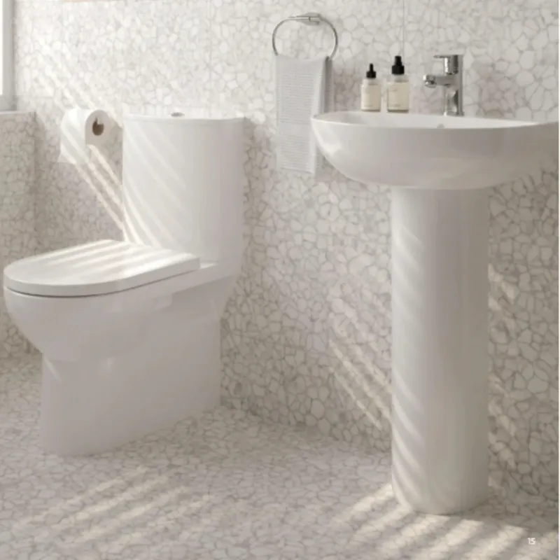 Eden Bundle WC, Basin & Pedestal and Tap