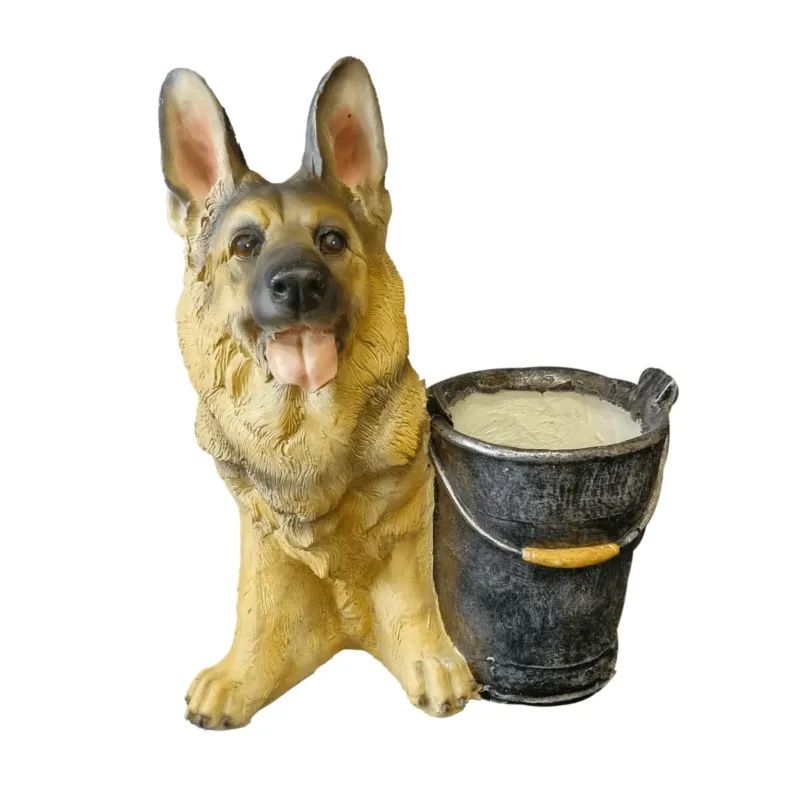 German Shepherd Planter