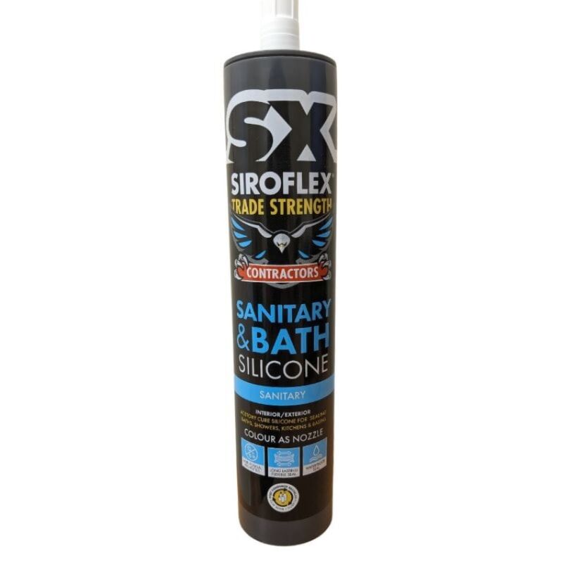 Shower & Bath Sealant Silicone (300ml) - Clear