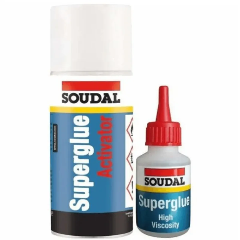 Soudal Mitre Kit 50g Glue & 200ml Activator