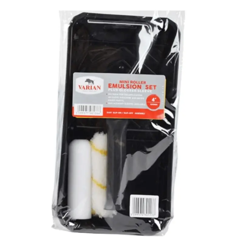 4″ Emulsion Set with Glosser Sleeve