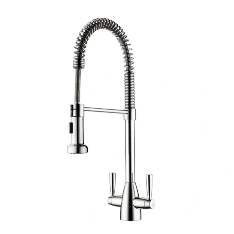 Clearwater Tutti Pro Twin Lever Kitchen Mixer Tap