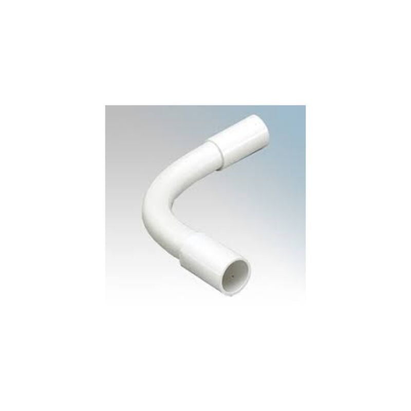 Conduit Round Bends 20mm White