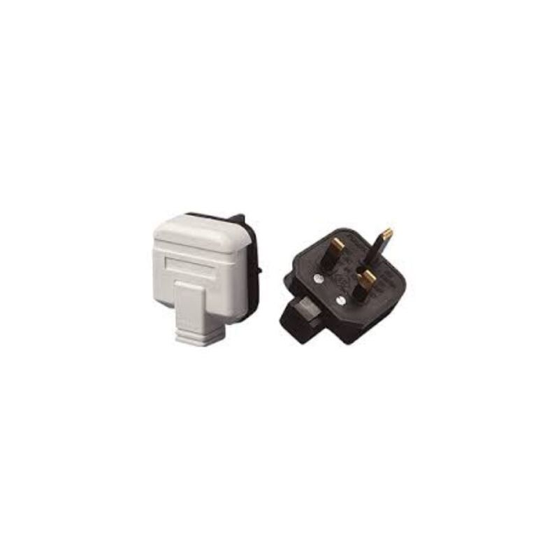 Heavy Duty Black 13a Plugtop