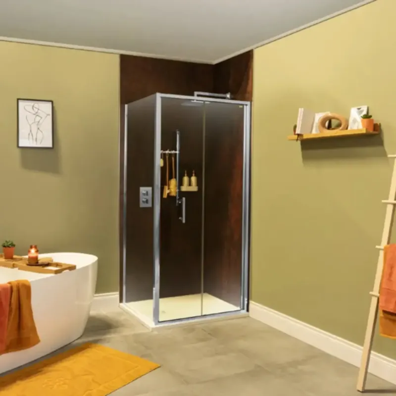 Merlyn 6 Series Sleek Bifold Shower Door