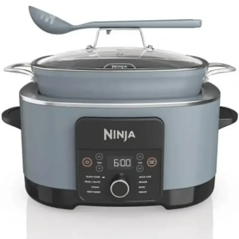 Ninja Foodi 8-in-1 PossibleCooker Slow Cooker & Multi-Cooker Sea Salt Grey [MC1001UK]