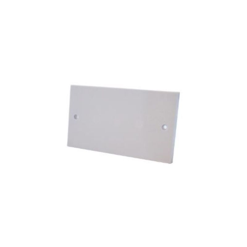 Pre Pack 2 Gang Blank Plate