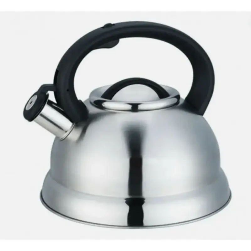 STEELEX Whistling Kettle Silver 2.7 Litre