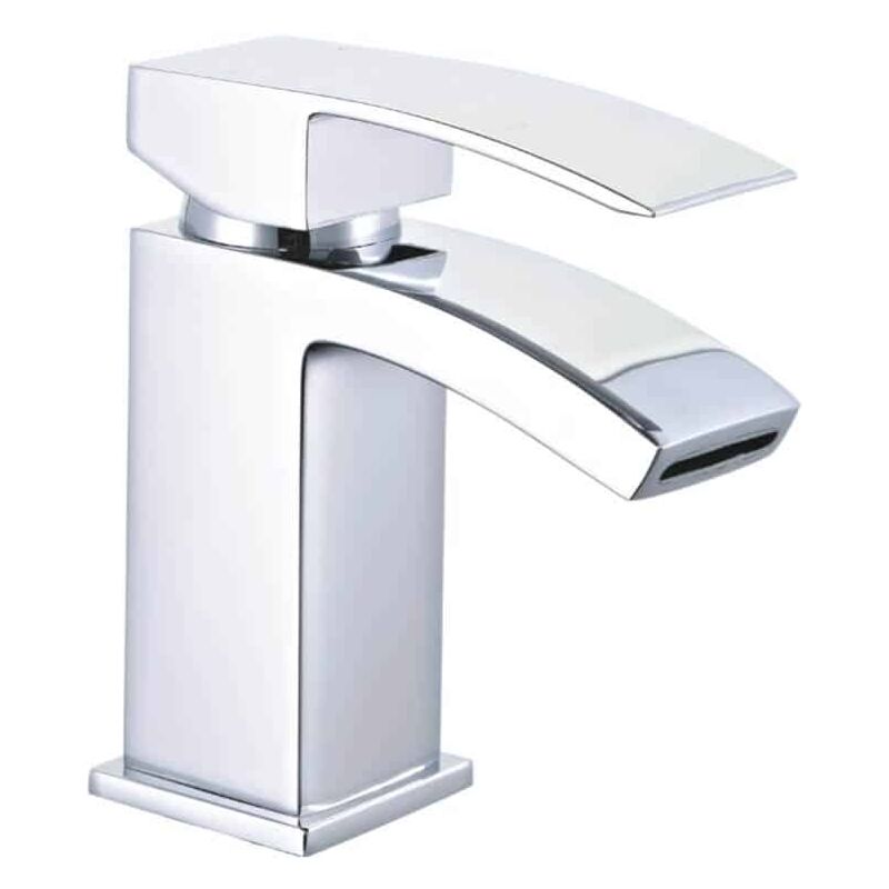 Brecon Mono Basin Mixer Tap & Click Clack Plug