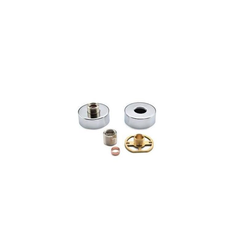 Chrome Round Shower Valve Fixing Kit