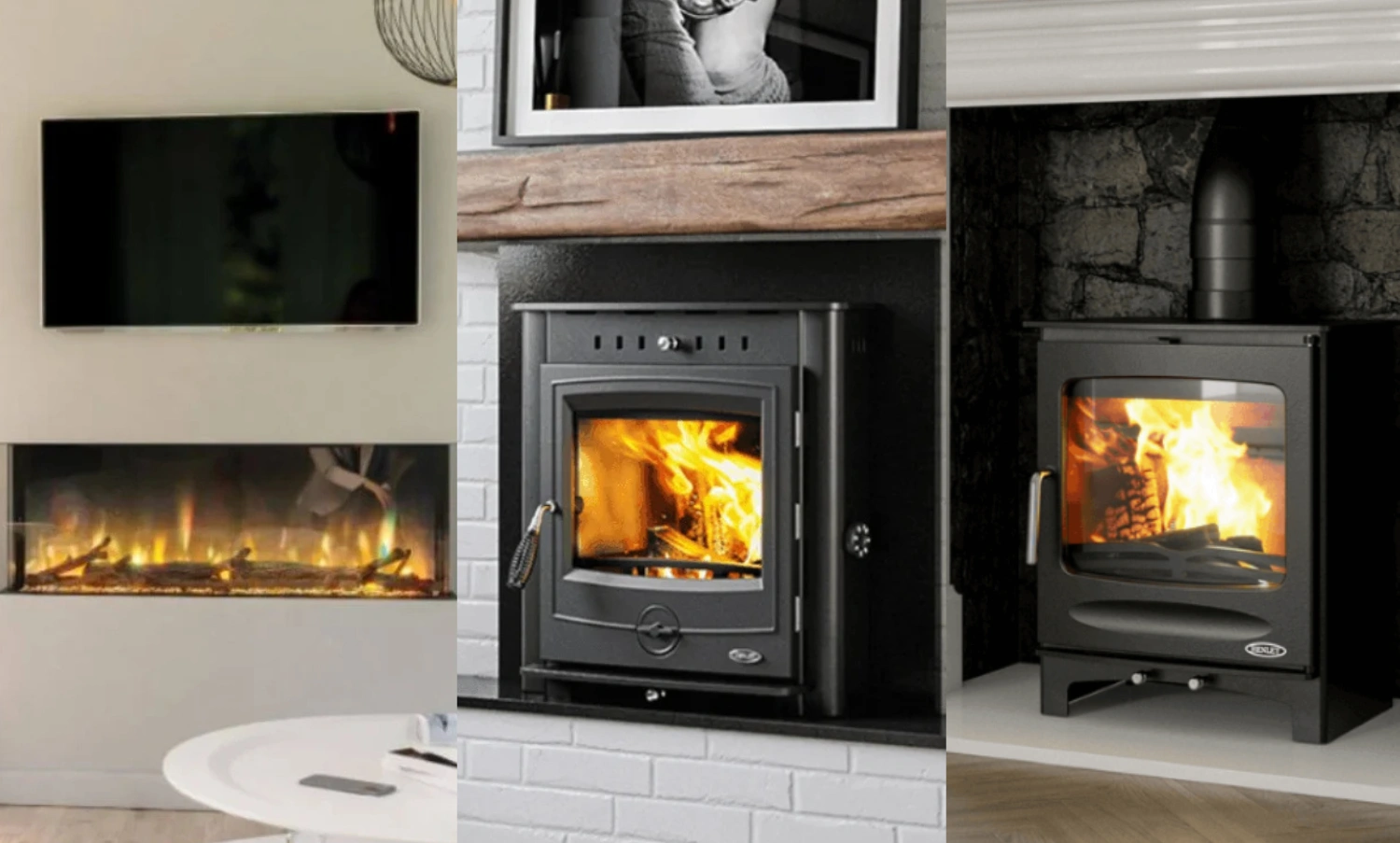 Electric fires, insert stoves & solid fuel stoves explained