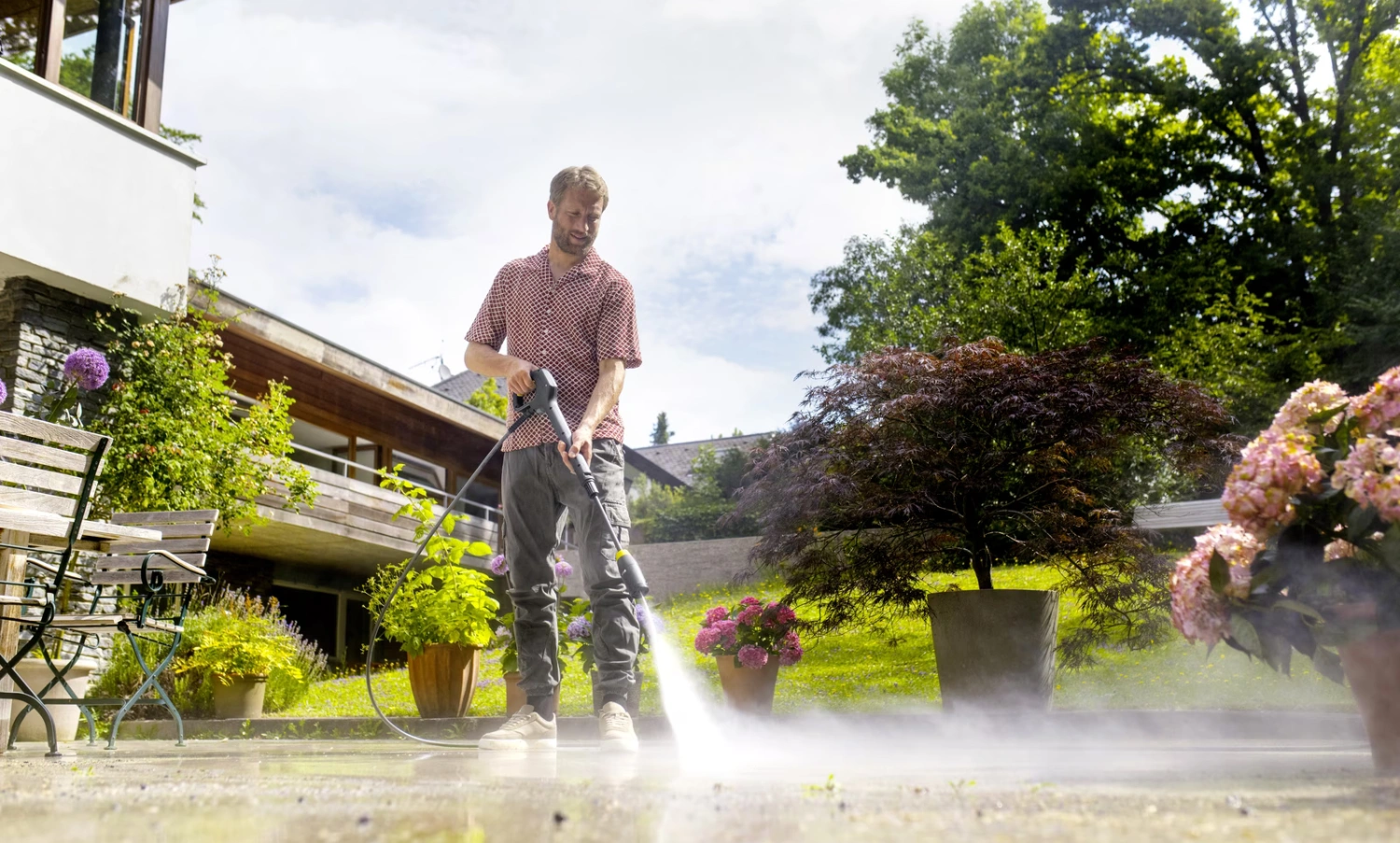 Exterior spring cleaning