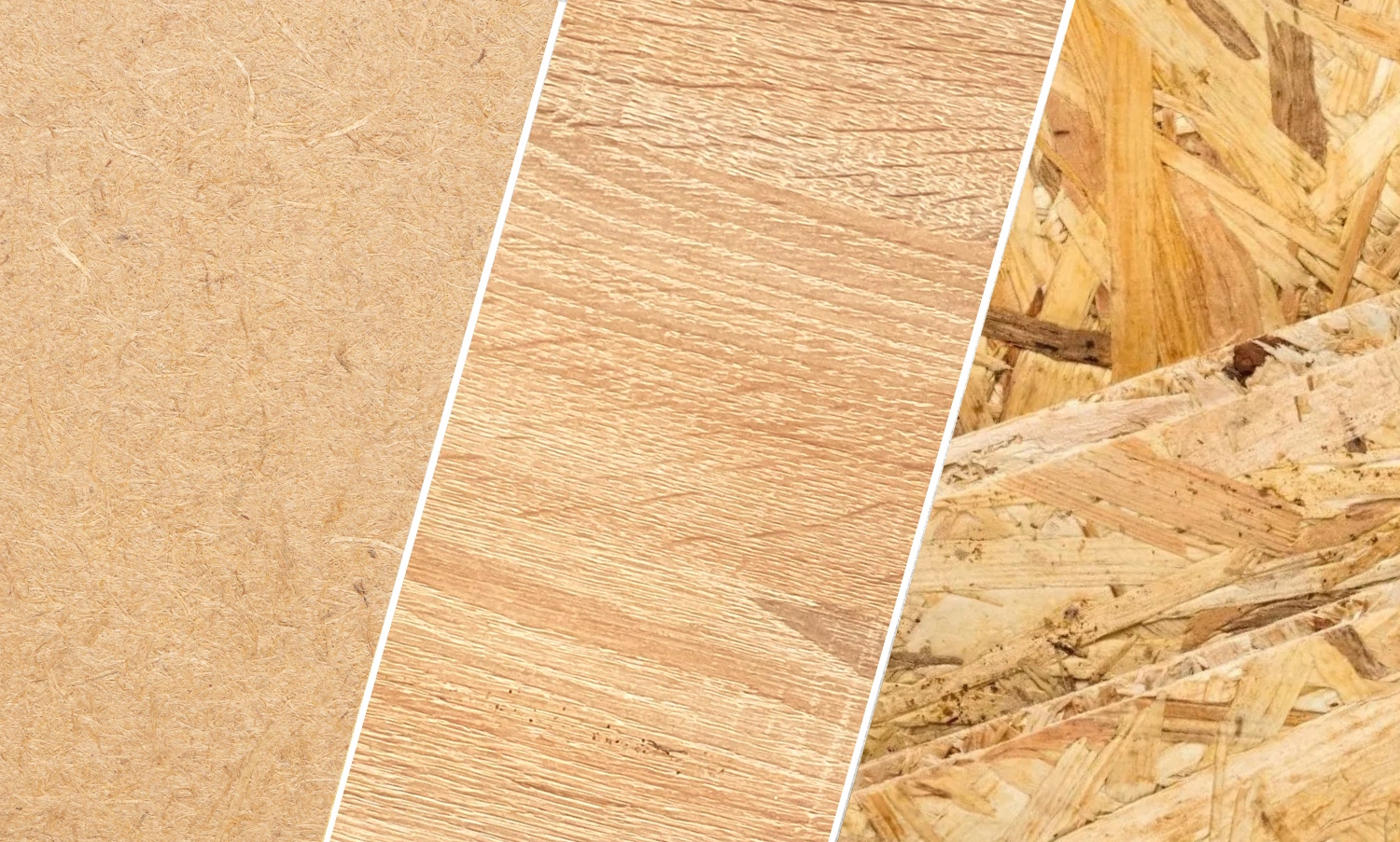 MDF vs Plywood vs OSB: When to use each