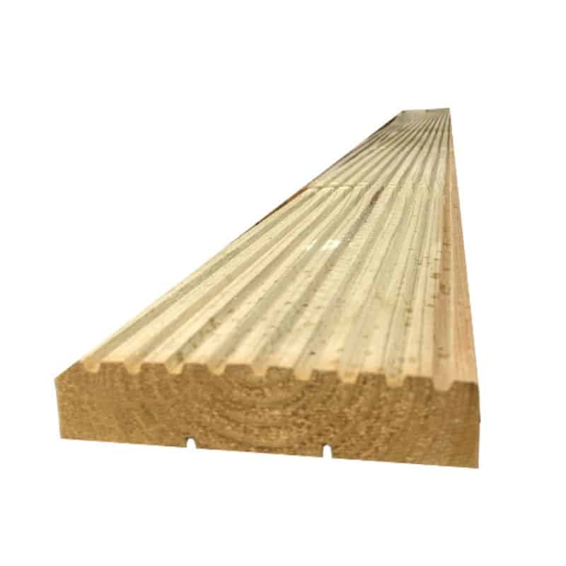Pressure Treated Decking Boards 150mm X 35mm X 3.6 Mtr