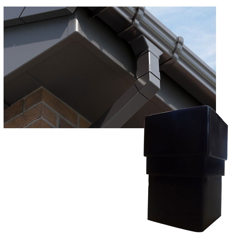 Square Guttering Connector Pipe Socket