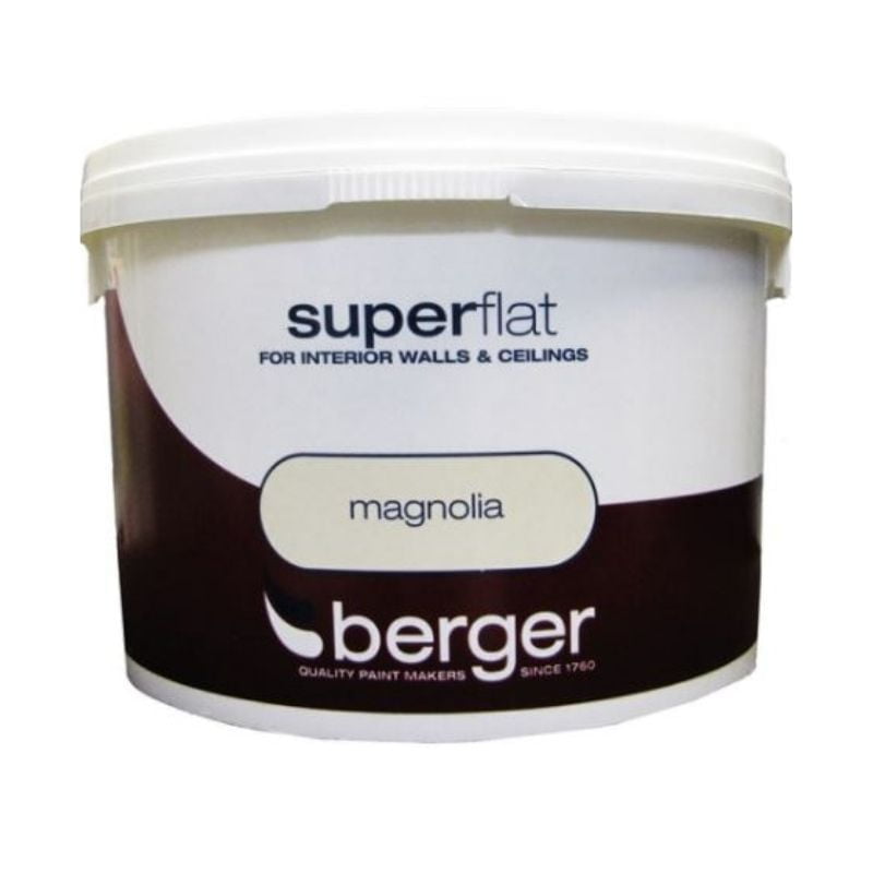 Berger Superflat Magnolia Paint