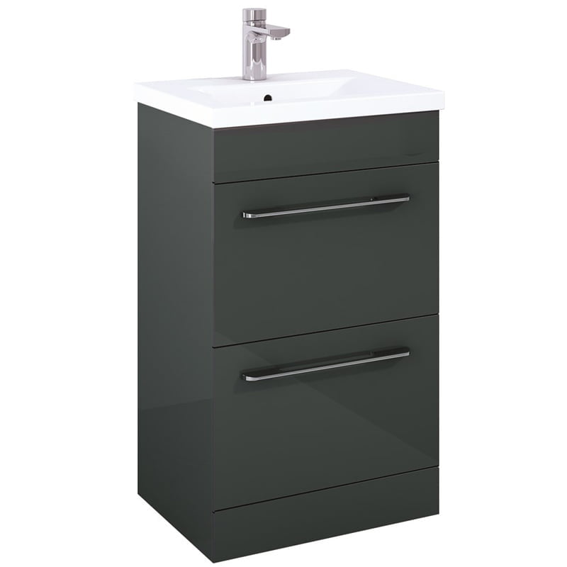 Cairo Vanity Unit With Basin | 2 Drawer