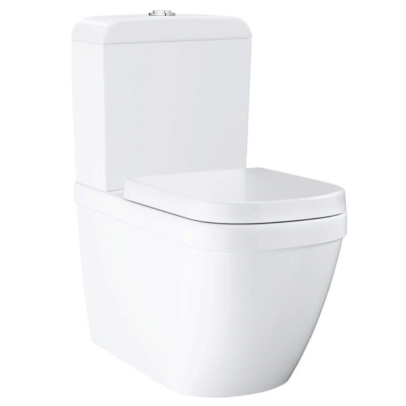 Euro Close Coupled Back To Wall Toilet