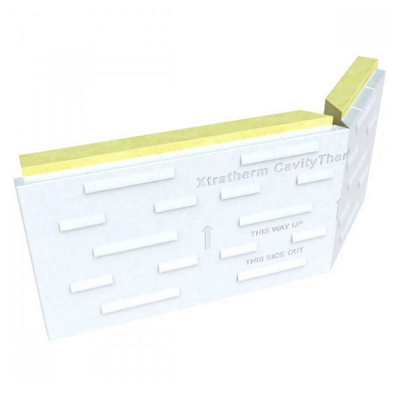 External Corner Xtratherm Cavity Full Fill Wall Insulation 125mm