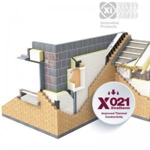 External Corner Xtratherm Cavity Full Fill Wall Insulation 150mm