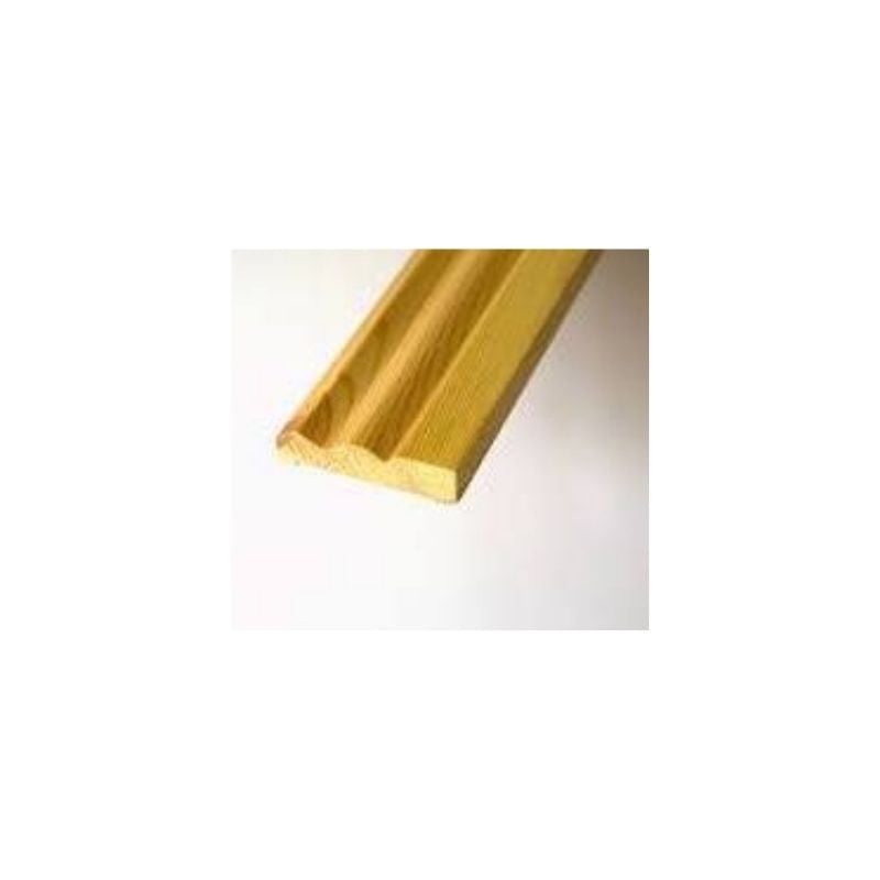 Moulded Ogee Architrave & Skirting Red Deal 75mm X 25mm X 2.4 Metres