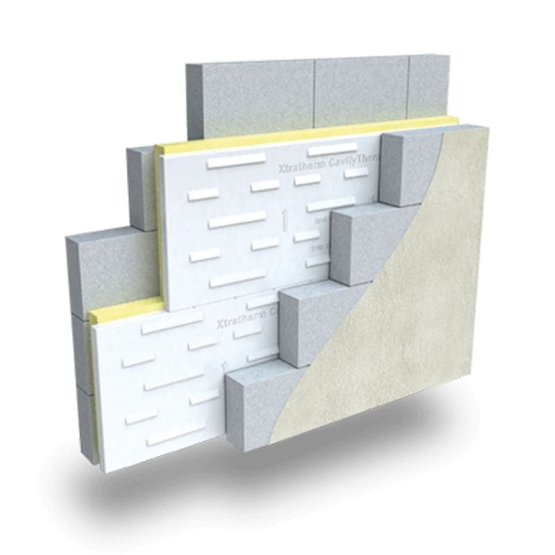 PIR Insulation Xtratherm Full Fill Cavity Wall Insulation 100mm