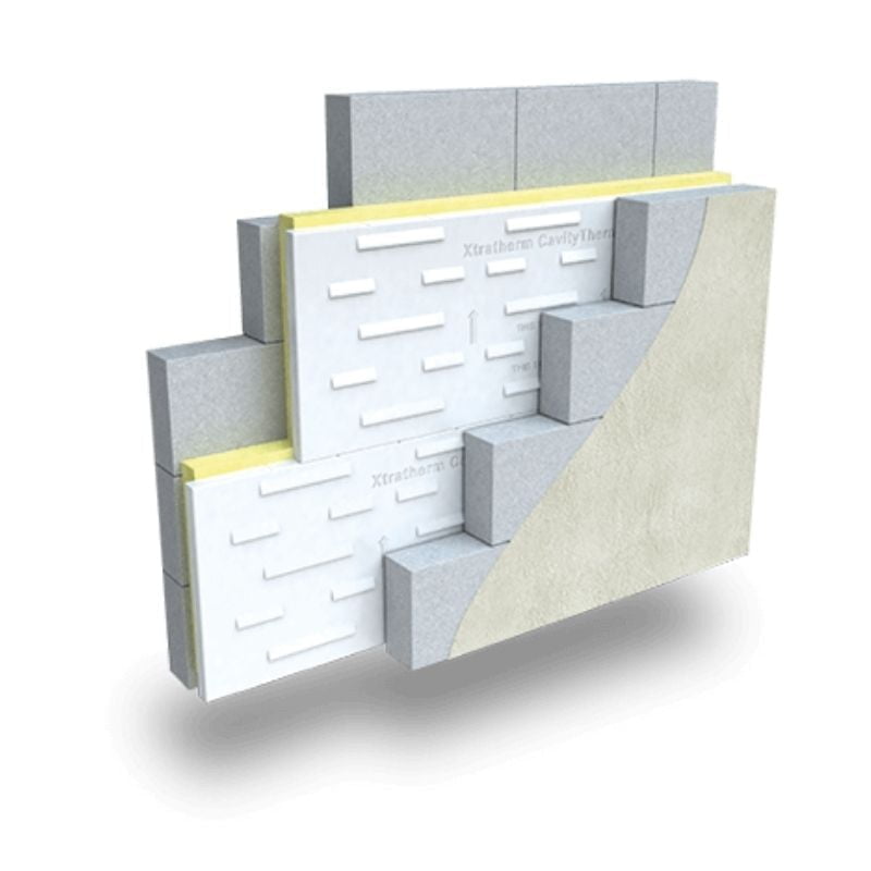 PIR Insulation Full Fill Cavity Wall Insulation 125mm