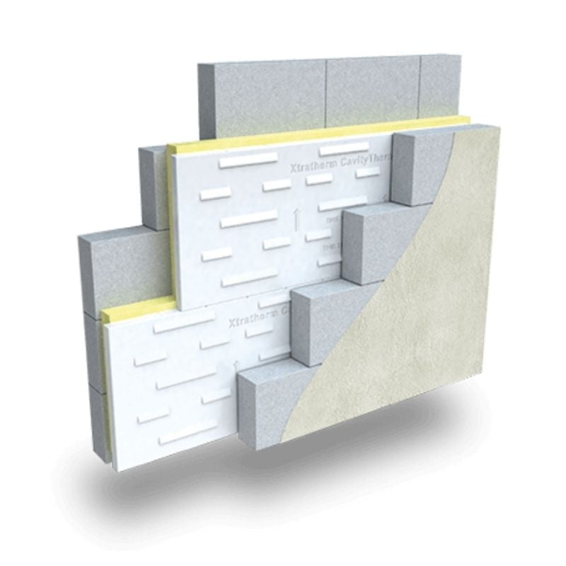 PIR Insulation Xtratherm Full Fill Cavity Wall Insulation 150mm