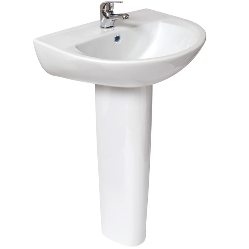 Bathroom Sink as part of the President Suite Range with full pedestal