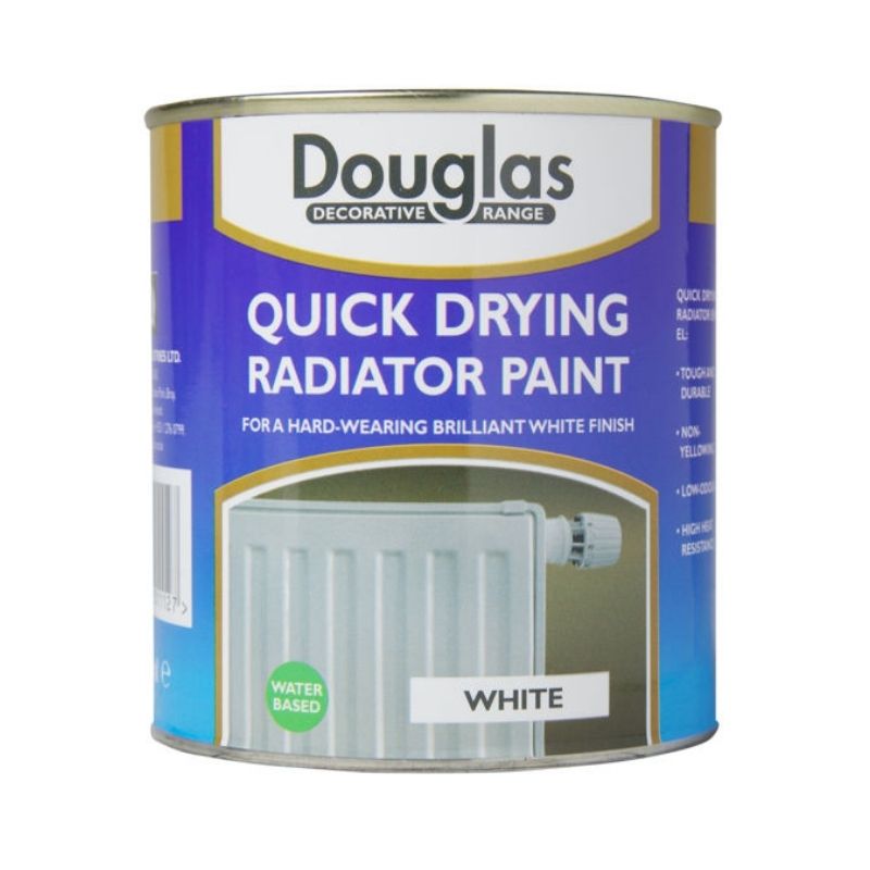 Radiator Paint White Douglas quick drying