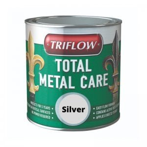 Silver Metal Paint for Railings and gates Triflow