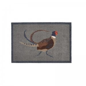 Single Pheasant Indoor Mat Rug