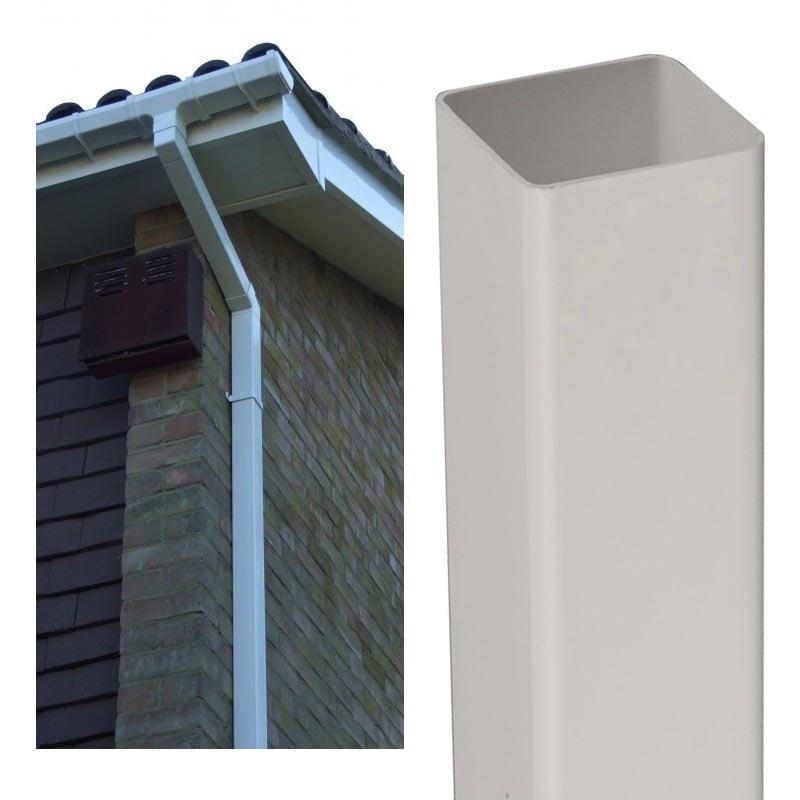Square Guttering Downpipe 65mm X 65mm