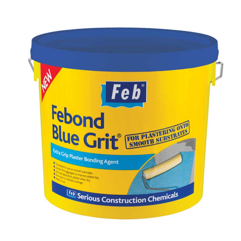 Febond Blue Grit Plaster Bonding Agent