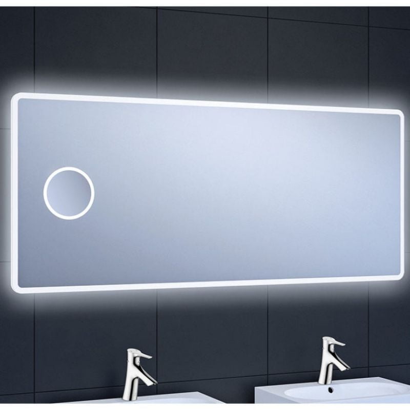 Linea Plus Zoom LED Mirror With Built In Shaving Mirror