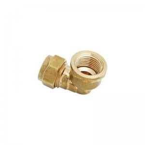 317 Compression Elbow female Coupler Pipe Fitting Brass