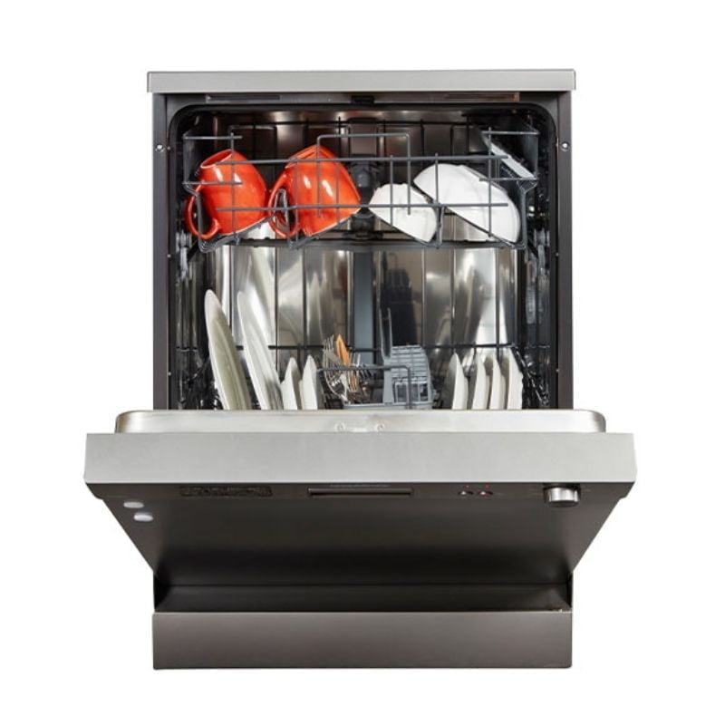 60cm Dishwasher Free Standing - Nordmende Dark Inox