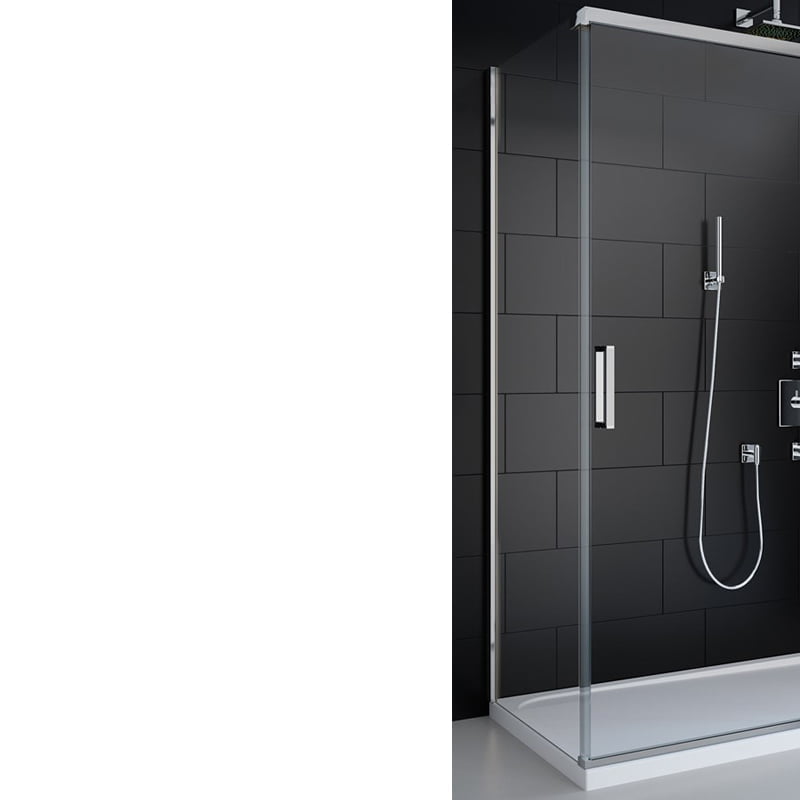 Merlyn 8 Series Frameless Shower Panels | Sliding Doors Only