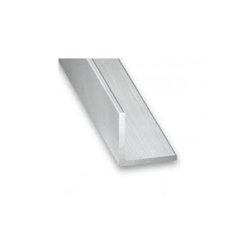 Aluminium Angled Self Adhesive Flooring Coverstrip 8mm x 9ft