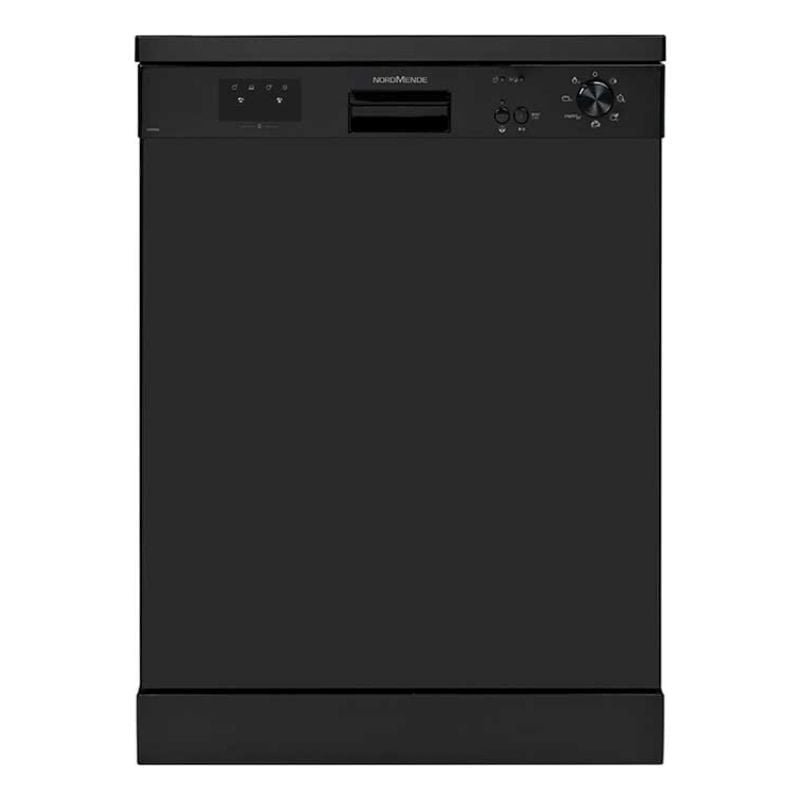Black Dishwasher 60cm Nordmende DW67BL