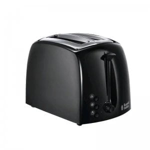 Black Toaster Two Slice Russell Hobbs