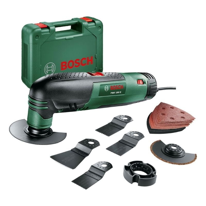 Bosch PMF 190 Multitool With 16 Free Accessories & Toolbox