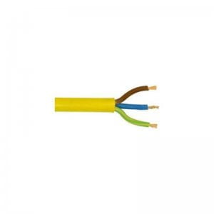 Cable Artic Yellow 110v 3mm x 2.5mm x 100 Metres