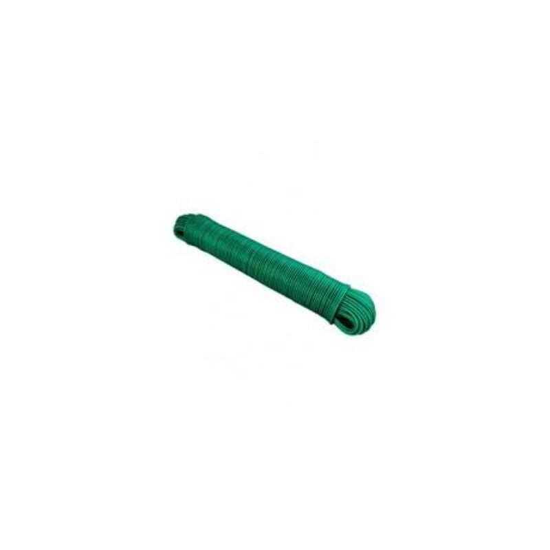 Clothes Line Green 30m PVC Coated