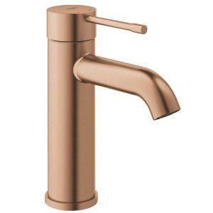 Grohe bathroom Mixer tap in warm sunset