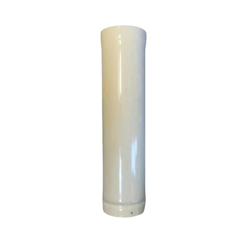 MI Flues System 7 Vitreous Enamel Flue Pipe Cream