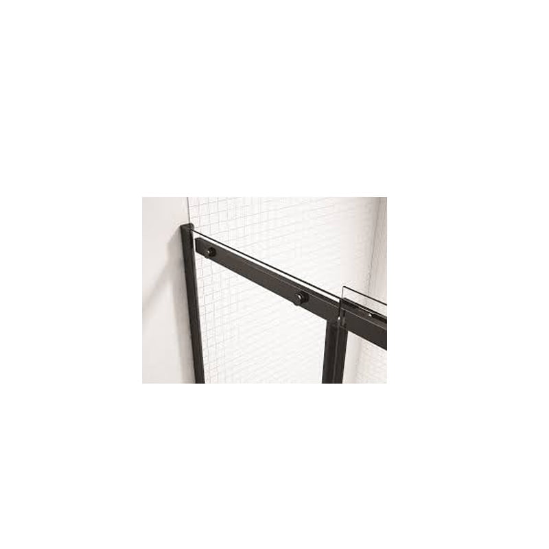 Merlyn Black Sliding Door Extension Profile 20mm